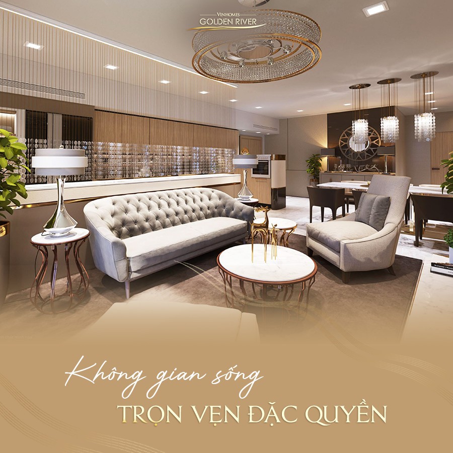 Căn hộ 4 PN Vinhomes Golden river